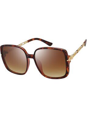 Women's Classic Crystal Elegant Beauty Design Sunglasses Box 738503-Dark Demi